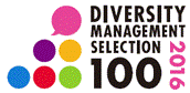 Logo: DIVERSITY MANAGEMENT SELECTION 100 2016