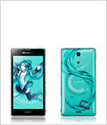 写真:Xperia feat. HATSUNE MIKU SO-04E