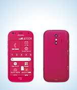 写真:らくらくスマートフォン me F-01L